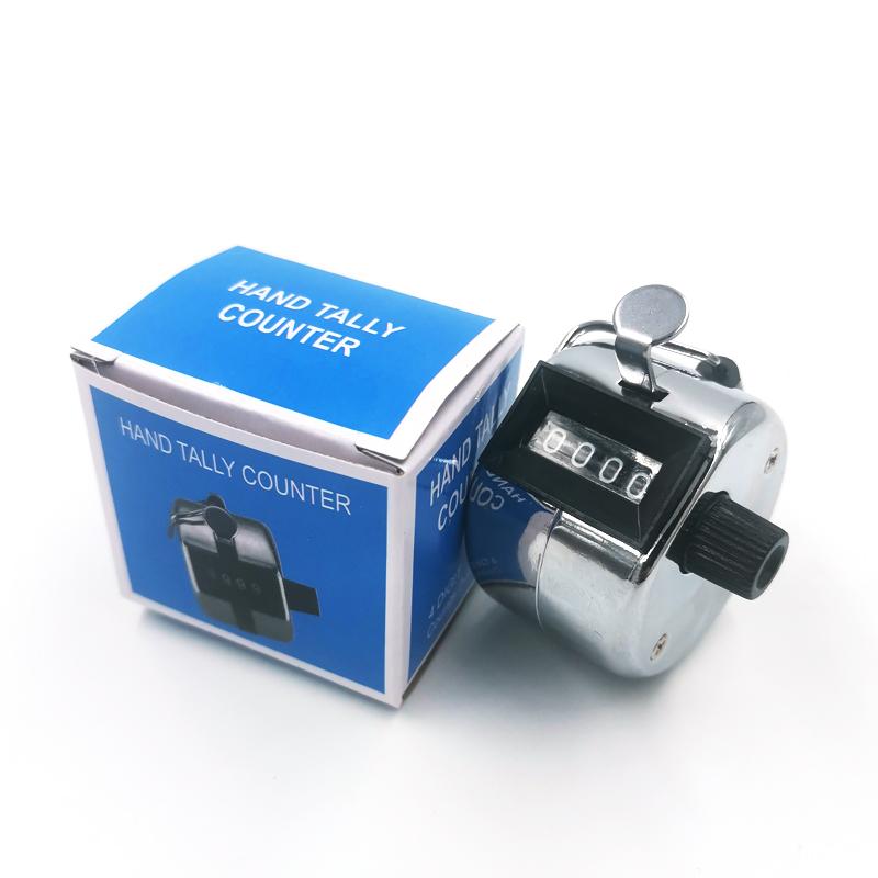 跳绳比赛裁判教练用计数器 金属外壳机械式计步器 跳绳计数器sc05