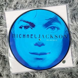 Michael 杰克逊 Jackson Invincible 图案胶 现货正版 2LP 迈克尔