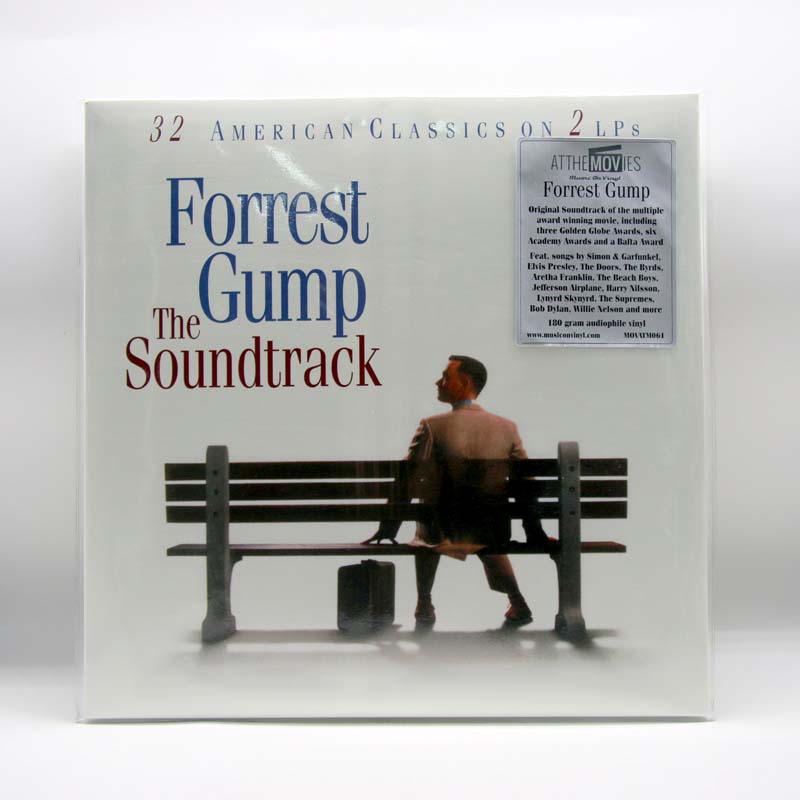 正版 Forrest Gump/阿甘正传电影原声带 LP黑胶唱片12寸唱盘(2LP)