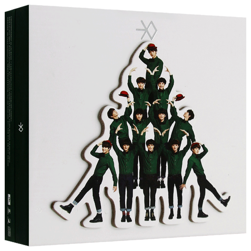 现货正版唱片 EXO-K 十二音乐CD/DVD