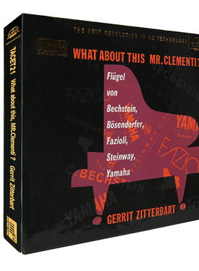 正版唱片 GERRIT ZITTERBART WHAT ABOUT THIS MR CLEMENTI进口CD