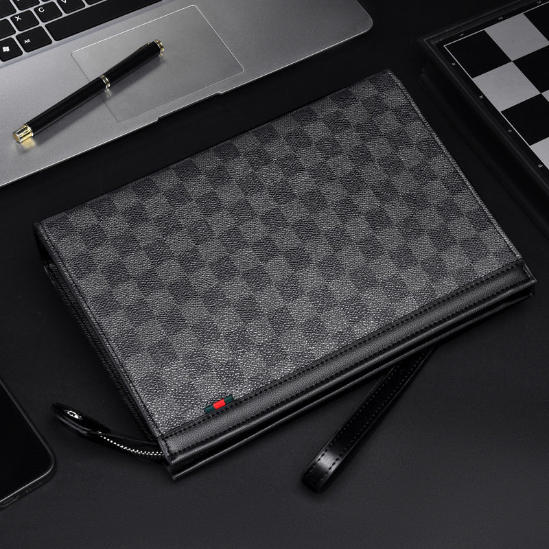 ChuongKaiye手拿包男商务时尚真皮手抓包休闲手包轻奢夹包潮手提