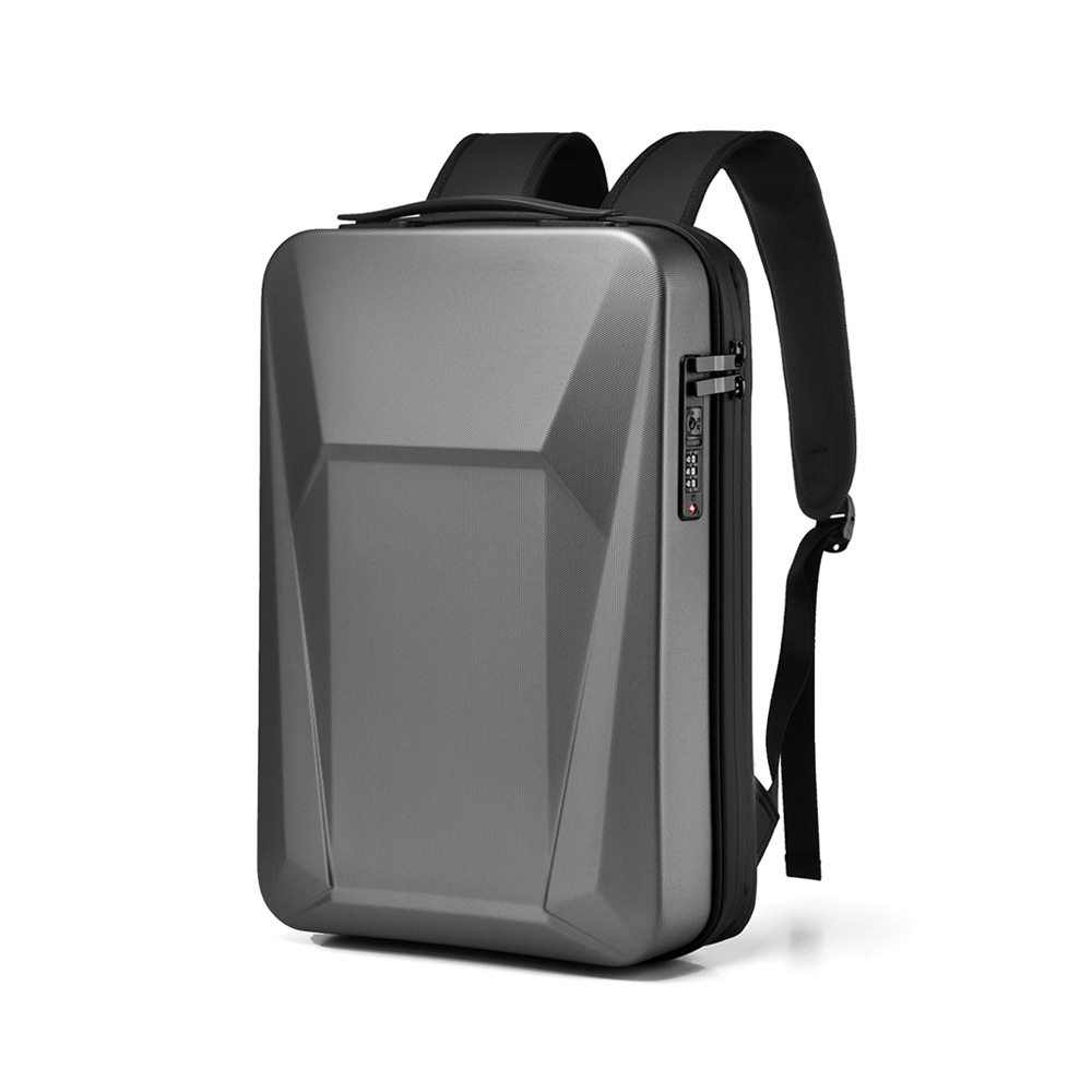 跨境男士商务双肩包大容量防水电竞包多功能休闲旅行PC硬壳背包