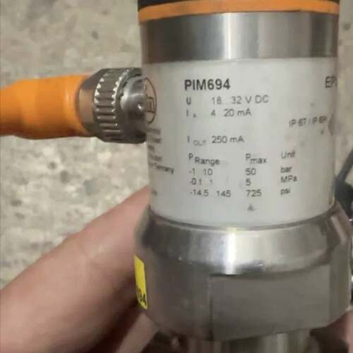 可维修德国IFM易福门压力传感器PIM694，正品，18-32V议价