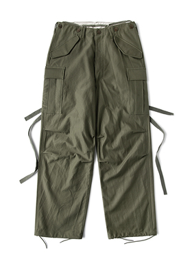 恶犬BRONSON复刻M-51重磅贡缎野战裤M51多口袋宽松高腰阔腿工装裤