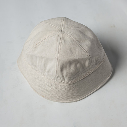 瑕疵B品  USN 白色渔夫盆帽   POW二战俘虏丹宁帽 M37