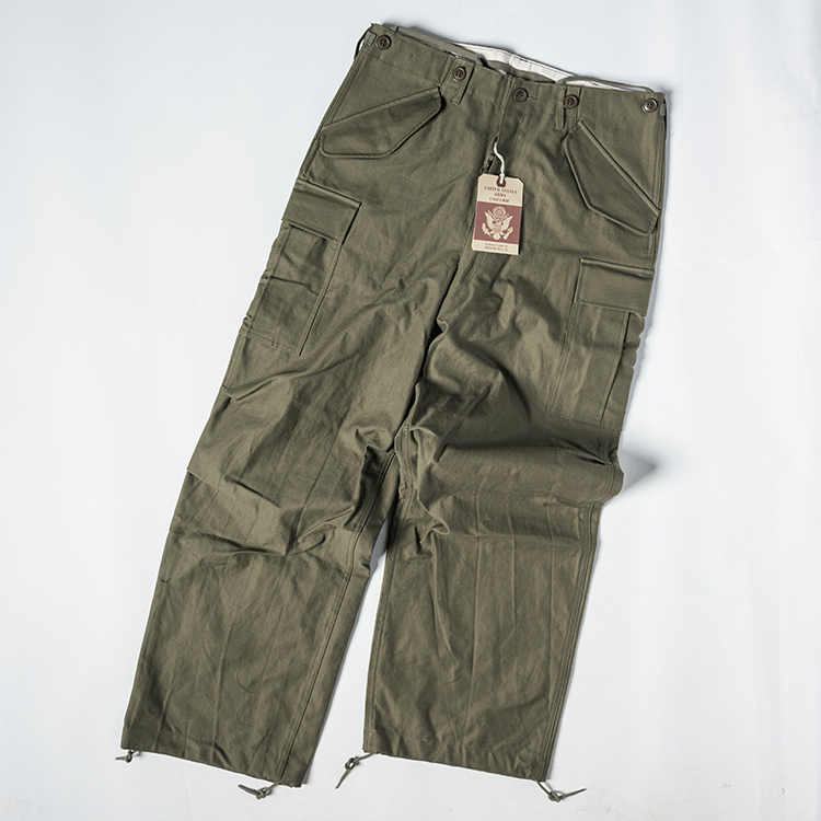 瑕疵B品 M-51野战长裤 贡缎初期多口袋工装裤 M51休闲裤