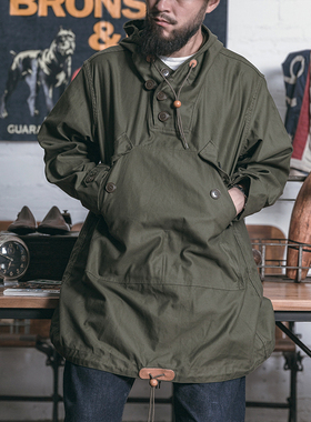 恶犬BRONSON 10TH第十山地师M43罩衫PARKA 二战派克大衣山系风衣
