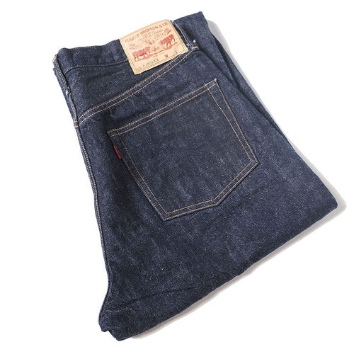 样品SAMPLE  46801XX 船头版 W31洗水原色赤耳牛仔裤