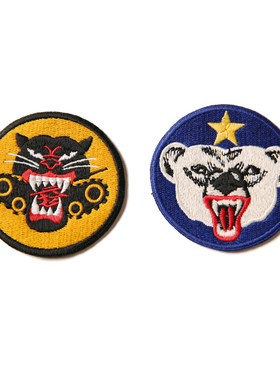 二战贴章 刺绣徽章 反坦克部队 阿拉斯加 US ARMY SSI INSIGNIA