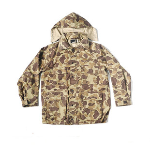 USA 猎鸭迷彩大衣 GORE 防水迷彩狩猎户外夹克 PARKA TEX 80S
