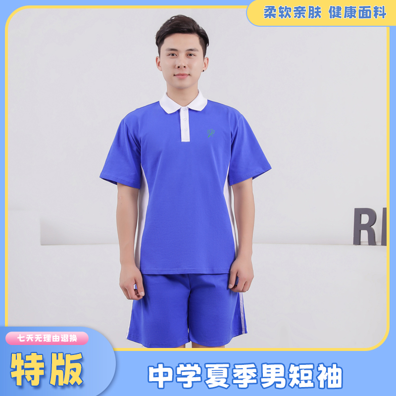 男款短袖t恤速干面料深圳校服