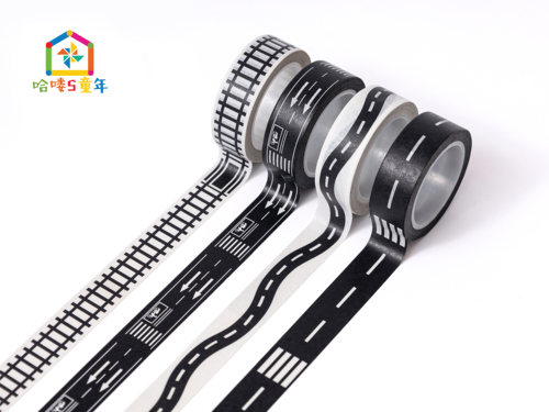 diy设计手工胶带铁路轨道火车