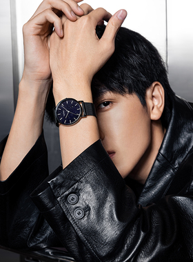 benken正品礼物男士星空手表男学生机械防水潮流新款石英表7135MQ