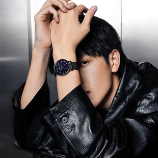 benken正品礼物男士星空手表男学生机械防水潮流新款石英表7135MQ