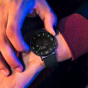 夜光7145MQ 手表新款 benken手表男学生潮流时尚 石英表男士