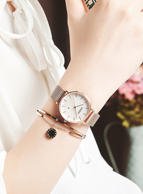 benken手表女简约气质风学生简约女士女生防水石英表7003FQ