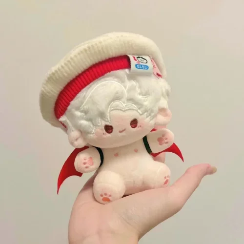 恋与深空秦彻可爱棉花娃娃坐姿裸娃10cm坐姿款毛绒玩具饰品送人