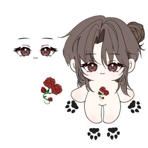 原创小说我只喜欢你的人设同人夏习清棉花娃娃20cm周边同人 - 封面