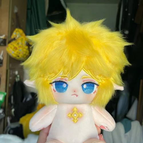 原创凹凸世界周边金20cm棉花娃娃仿一番赏可爱送人礼物正版