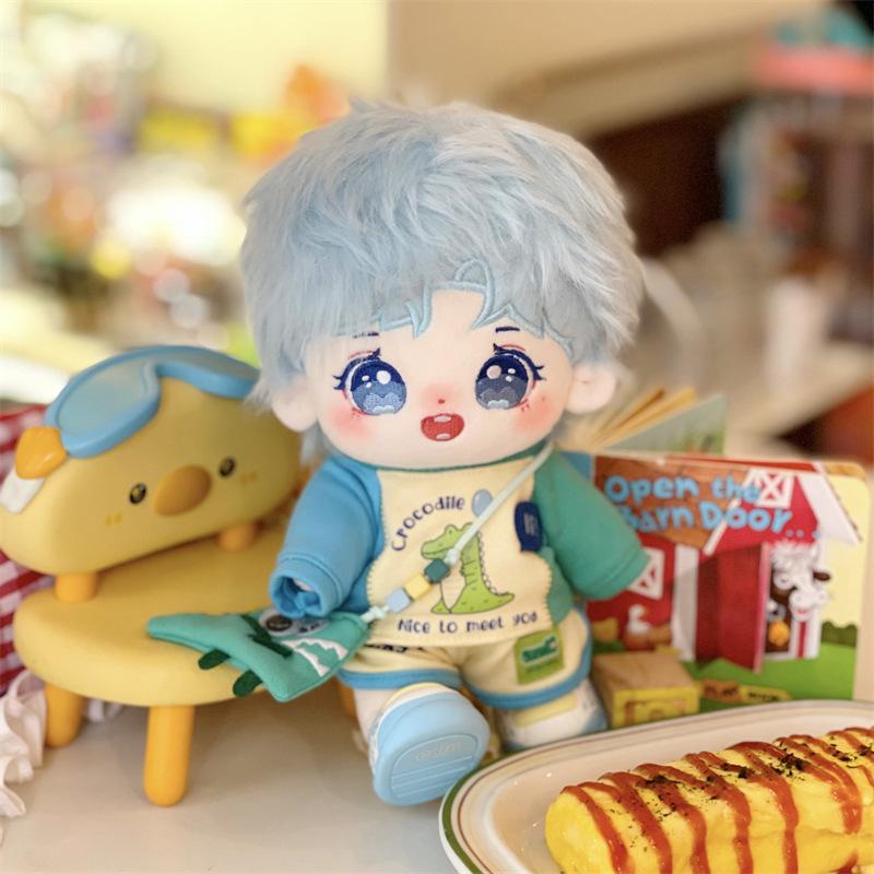 蔡徐坤新款棉花娃娃蓝小葵原创毛绒玩偶明星公仔节日礼品现货