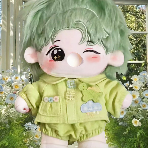 原创王源属性棉花娃娃20cm正品泡泡小源可爱换装玩偶同人周边礼物