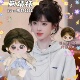 原创鞠婧祎20cm棉花娃娃明星毛绒玩偶小公仔高颜值节日礼物送朋友