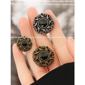 纽扣复古风金属扣上衣扣小香呢大衣扣子女风衣西装 扣外套毛衣钮扣