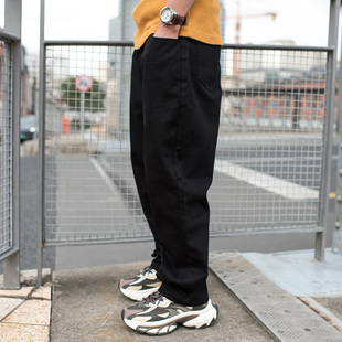 休闲裤 男士 90S宽松老爹裤 萝卜锥型工装 斜纹棉布男长裤 裤 280斤大码