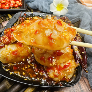 泰式生腌呛蟹块甜辣蟹即食罐装下酒菜醉蟹网红零食酱蟹