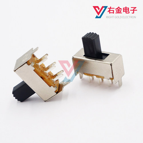 SS-22F072档拨动开关6脚立式