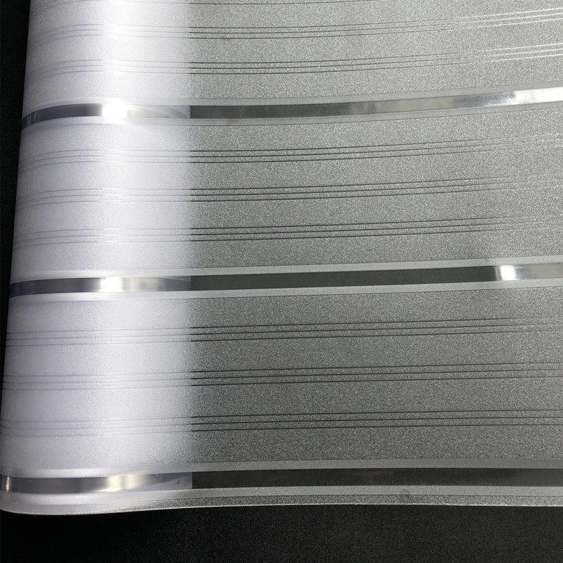 防窥窗纸宽条纹淋浴室隐私腰线