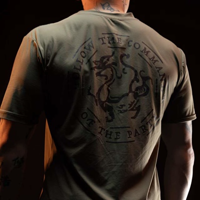 暝麟 DK02v2 战术作训T恤｜弹力速干训练短袖 DK03v2｜听党指挥