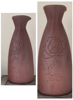 原矿红陶酒酌容器醒酒酒盅白酒具中式仿复古风家用酒酌容量160cc