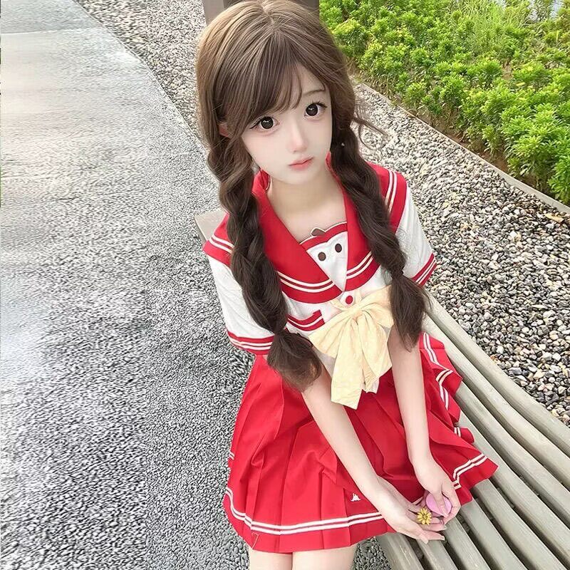 原创日系JK水手服制服学院风套装