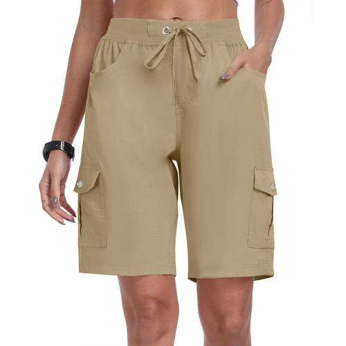 Women's Hiking Cargo Shorts Outdoor Running Athletic Short