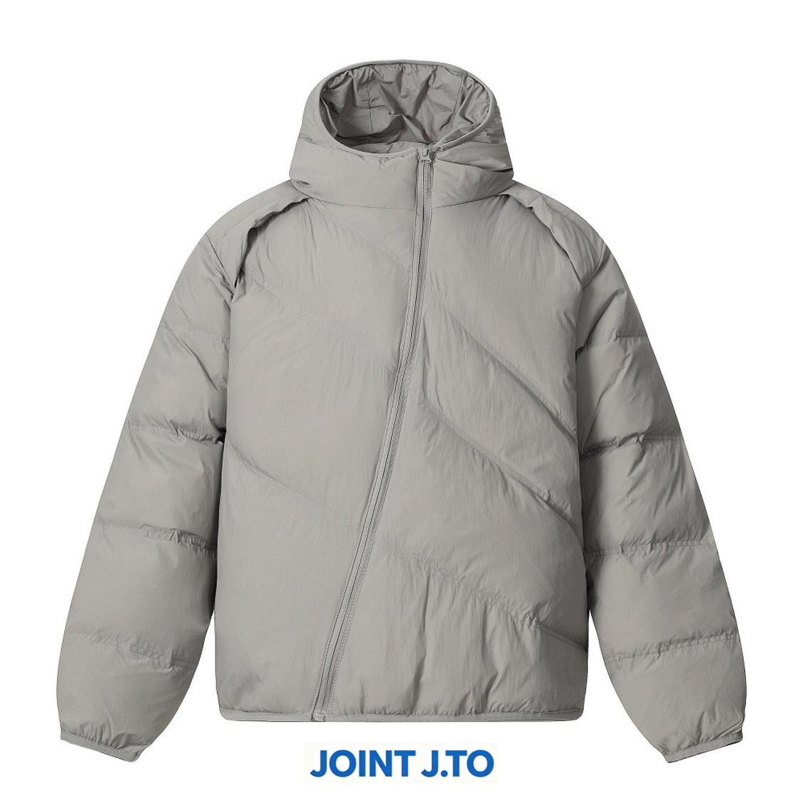 JOINTJTO宽松棉衣连帽