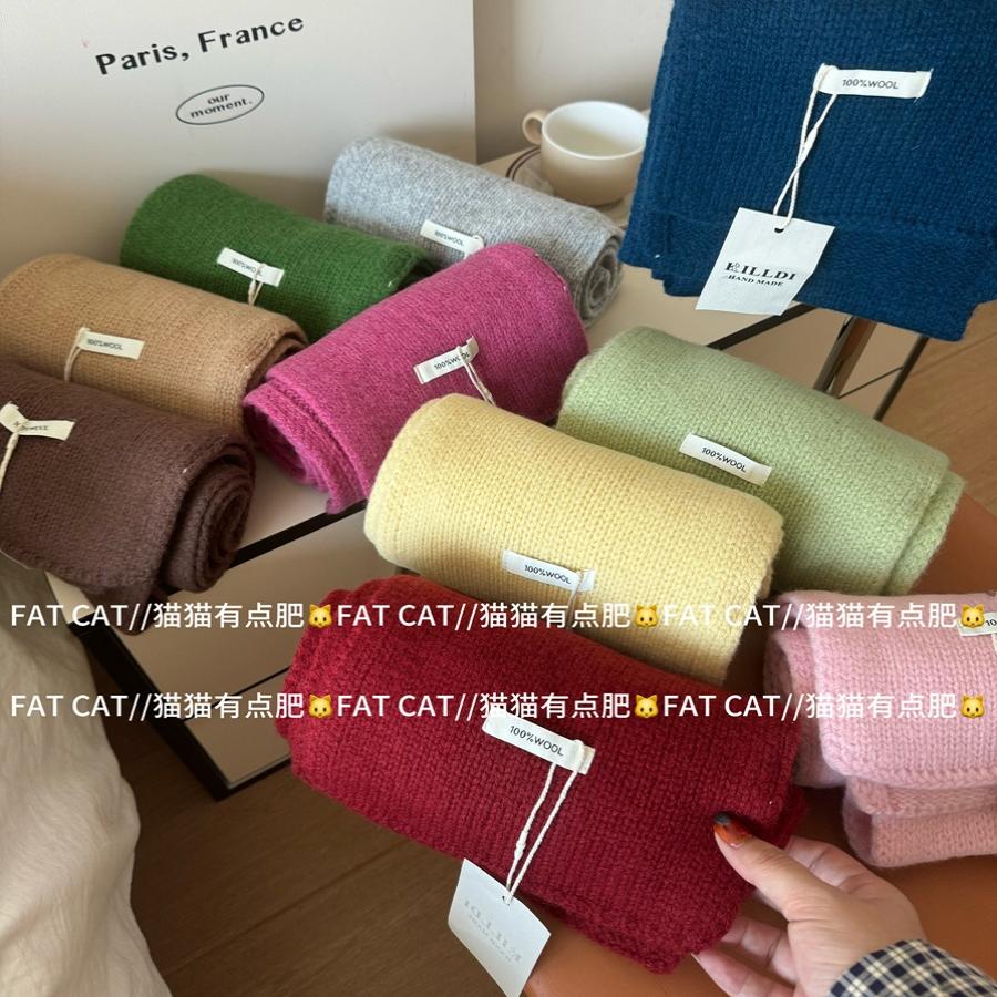 2024新款精选澳洲羊毛保暖围脖