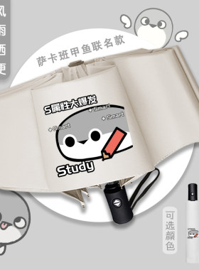 萨卡班甲鱼折叠自动雨伞
