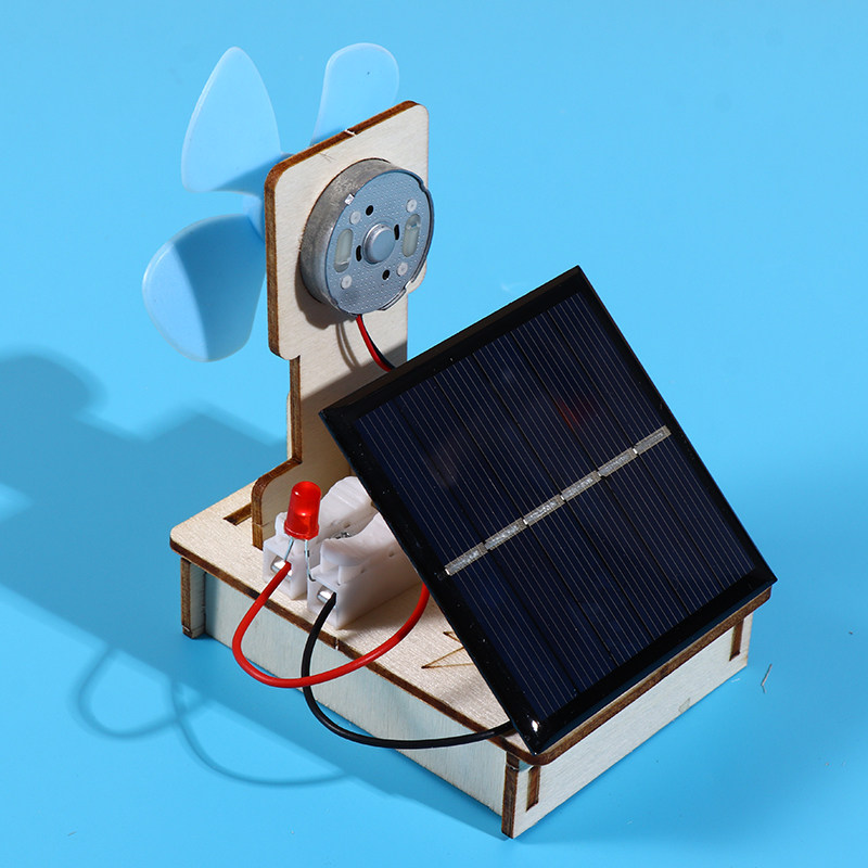 太阳能风力发电科技制作小发明小学生科学实验教具手工diy材料包,玩具/童车/益智/积木/模型,科学实验,淘宝优惠券,粉丝福利购,淘宝优惠卷