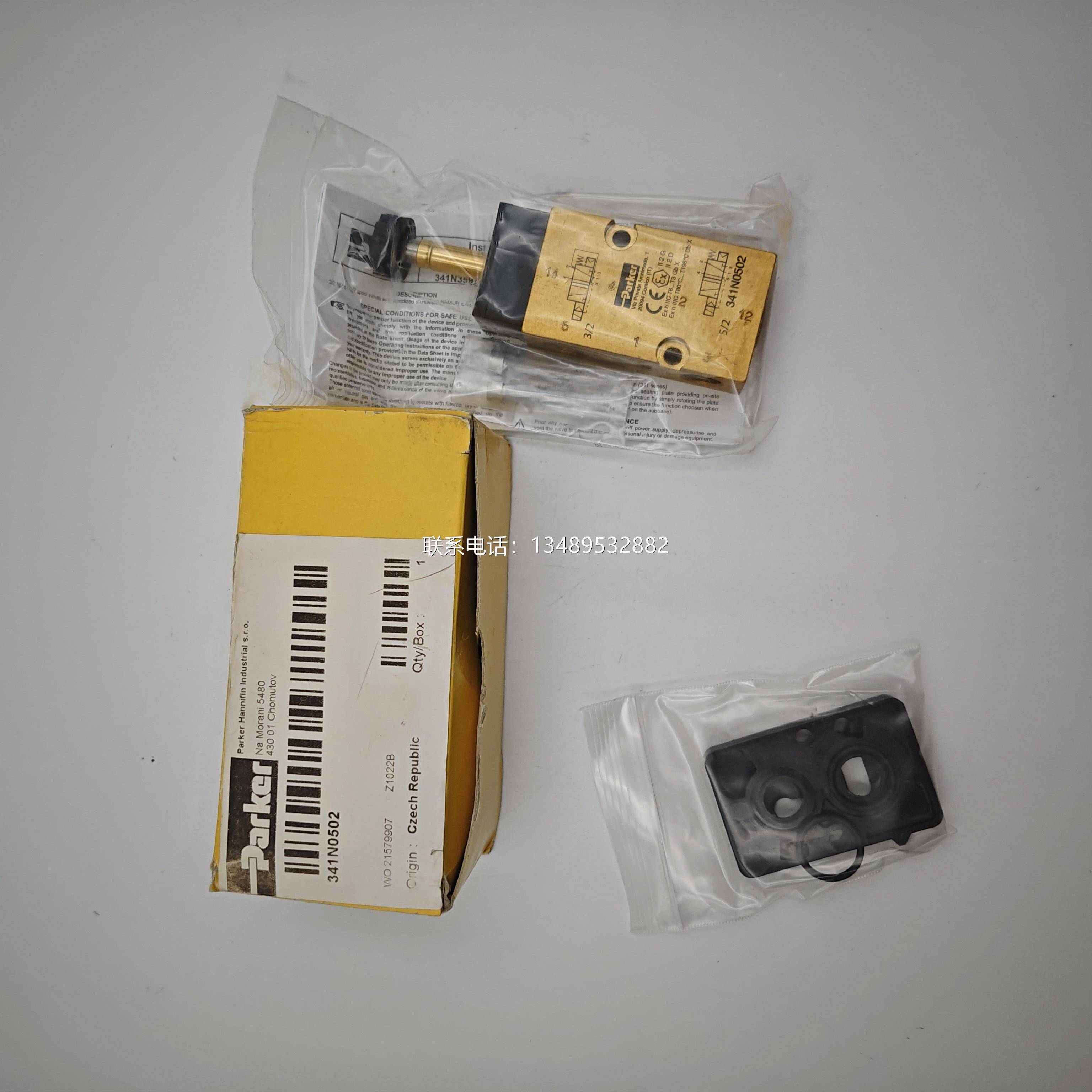 美国parker派克341n0502帕克气动电磁阀原装进口