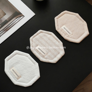 日式棉麻杯垫布艺隔热垫桌面餐具垫西餐垫轻者高级感拍摄装饰垫