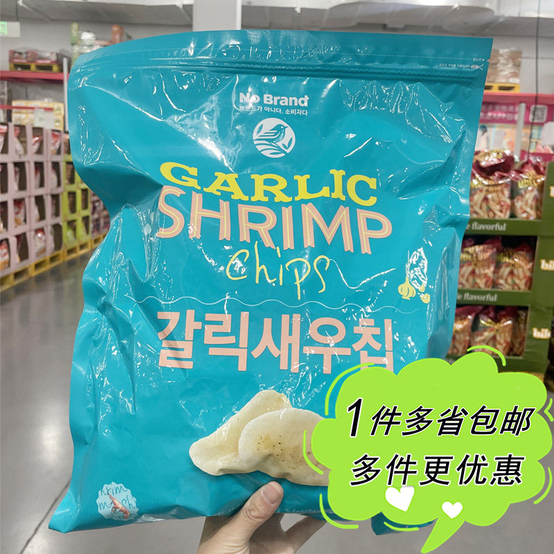 大润发会员店代购韩国进口no brand蒜味虾片300g袋装网红追剧零食,零食/坚果/特产,膨化食品,淘宝优惠券,粉丝福利购,淘宝优惠卷