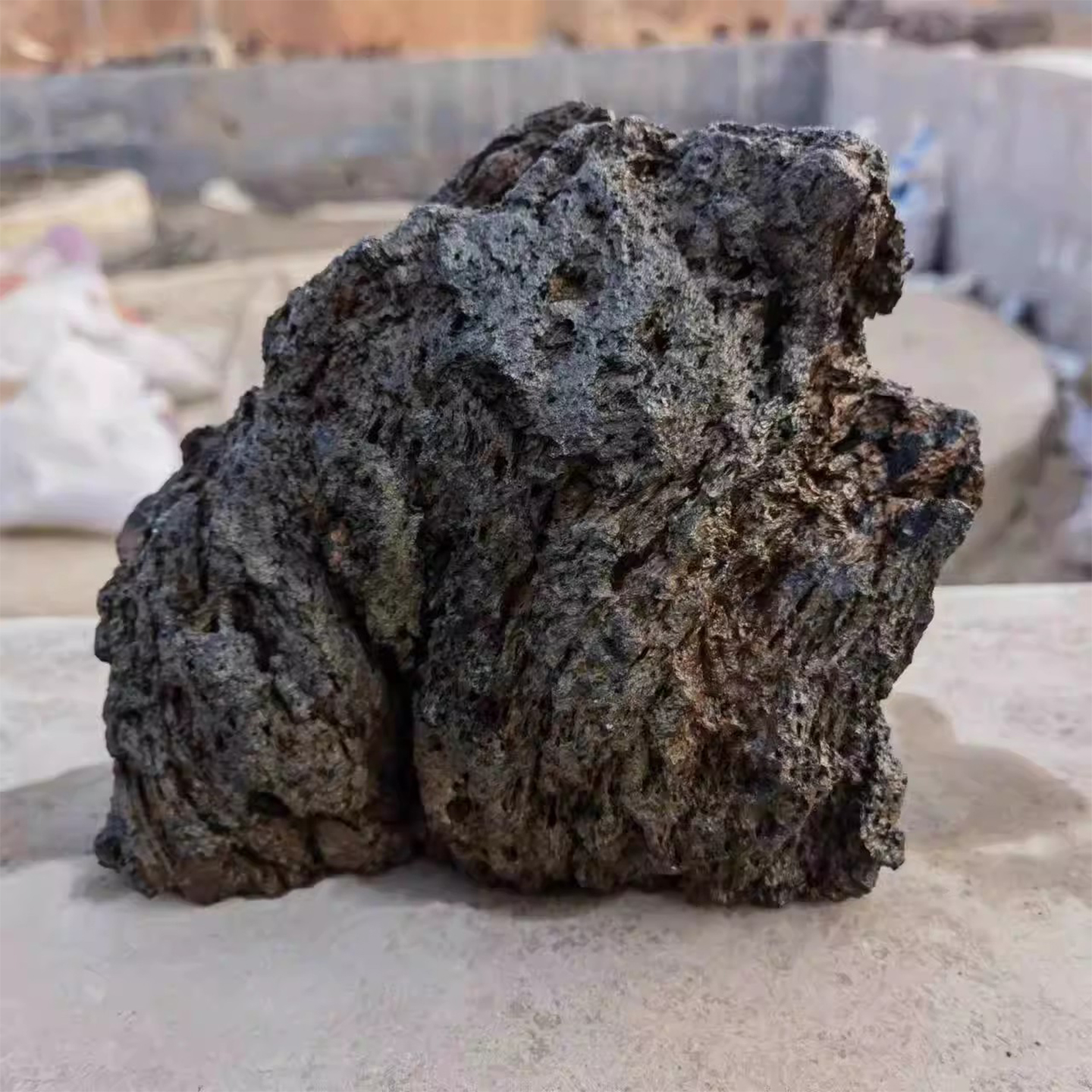 天然火山石造景款大块选一物一拍