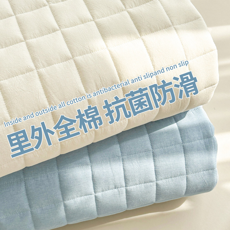 全棉床垫软垫家用卧室纯棉床褥垫被褥子薄款榻榻米宿舍防滑保护垫