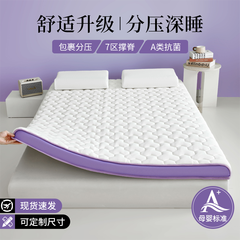 乳胶记忆棉床垫软垫家用卧室租房