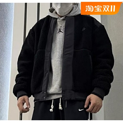专柜正品Adidas阿迪达斯毛绒外套摇粒绒保暖防风棉服夹克IL8917