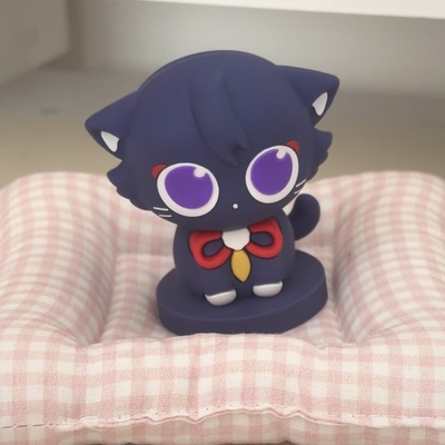 【全款预售】原神同人周边可爱散猫猫流浪者散兵手办pvc滴胶摆件