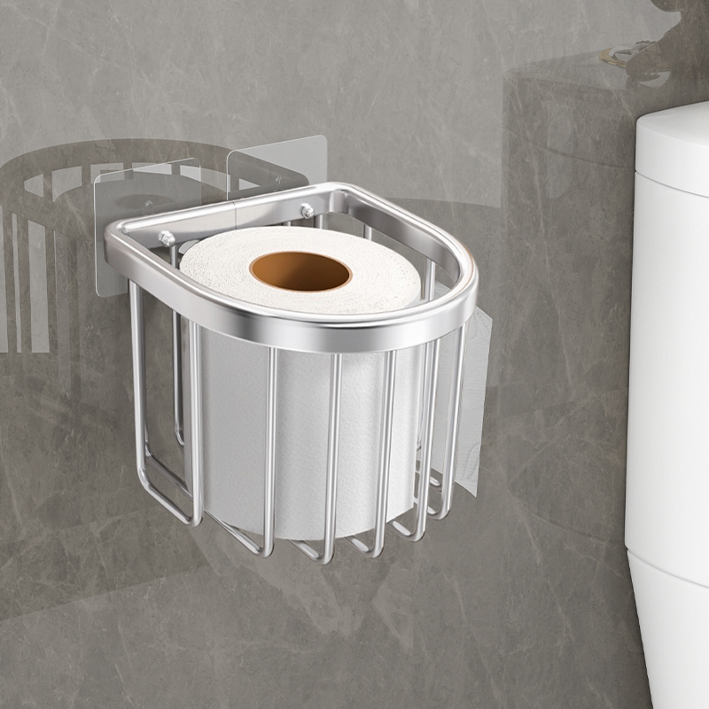 免打孔厕所纸巾盒卫生间架放