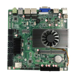 微特迈N95工控NAS主板N5095存储12SATA口储存服务器主板ITX